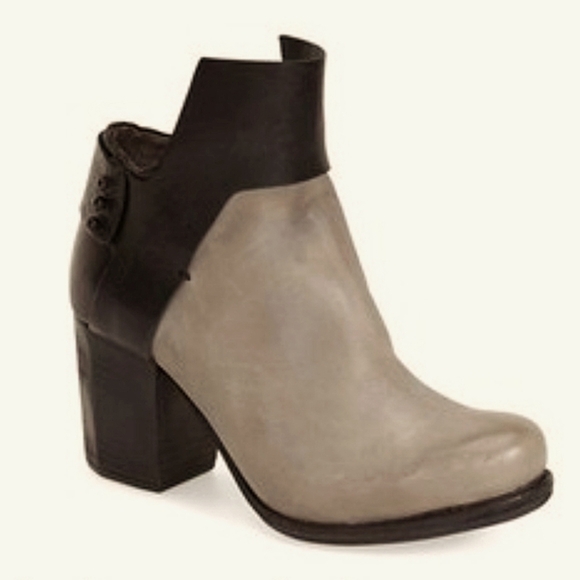 A.S.98 Shepard Ankle Boot Black Tan Women's 7.5 - Picture 1 of 12